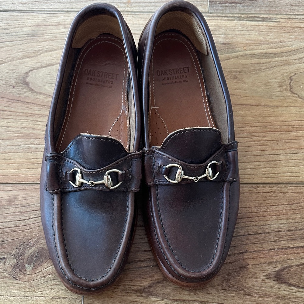 Brown Leather Loafers for Men